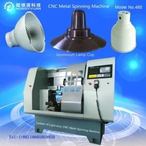 Customized High-Precision Mini Automatic CNC Metal Spinning Lathe Machine (480A-5)