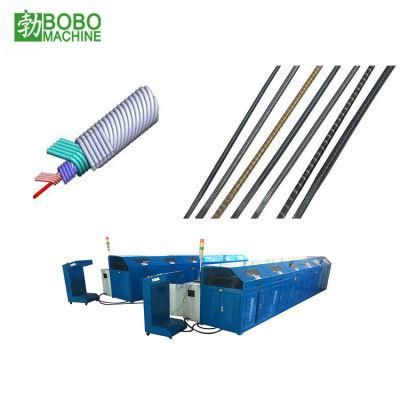 Cleaning Grinding and Rotary Power Drive Core Flexible Shaft Making Machine