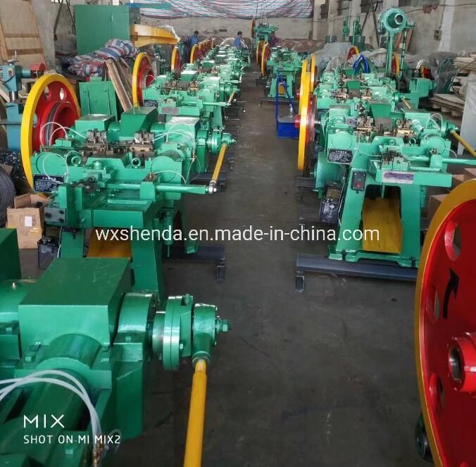 China Automatic Artificial Concrete Nail Making Machine for Sale