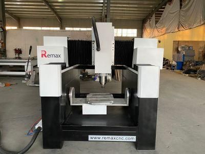 Very Heavy Table Bed 5 Axis CNC Router Machine for Copper Iron Metal Engraving Carving