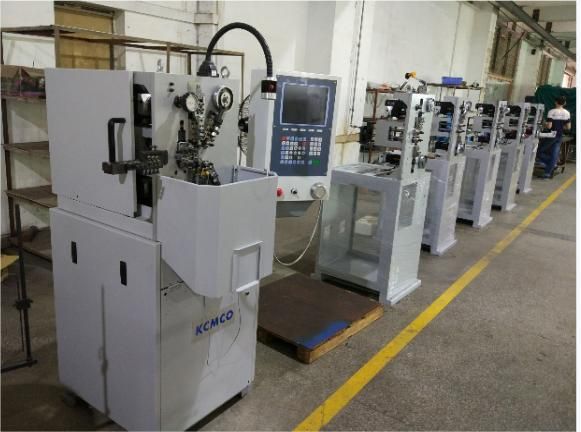 KCMCO-KCT-208 0.15-0.8mm CNC High Speed Compression Spring Coiling Machine with Torsion Device