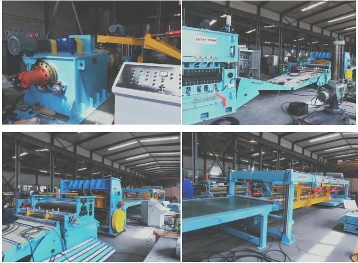 Professional Slitter Vendor No Scratch Ss Ai PP Steel Straighener Machine Moving Cut to Length Line