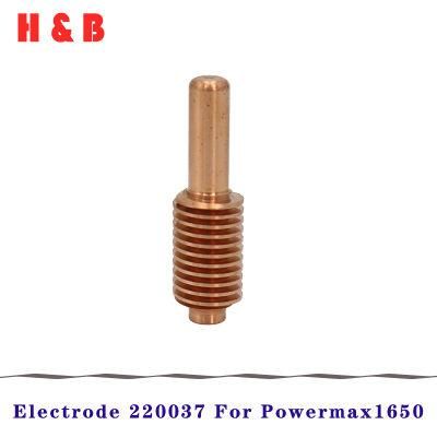 Electrode 220037 for Powermax 1650 Plasma Cutting Torch Consumables 100A