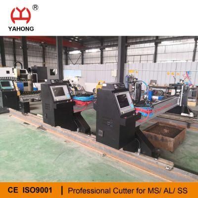 2*6m Gantry CNC Plasma and Flame Cutter Price for Sale