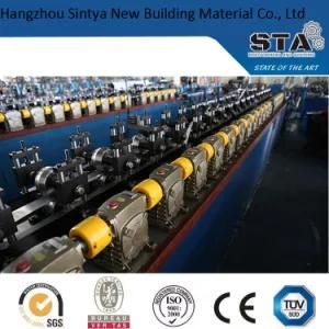 Galvanized Steel Ceiling T-Bar Grid Roll Forming Machine