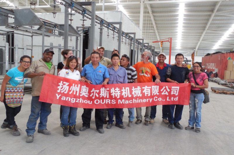Automatic Powder Coating Production Line for Aluminium Products