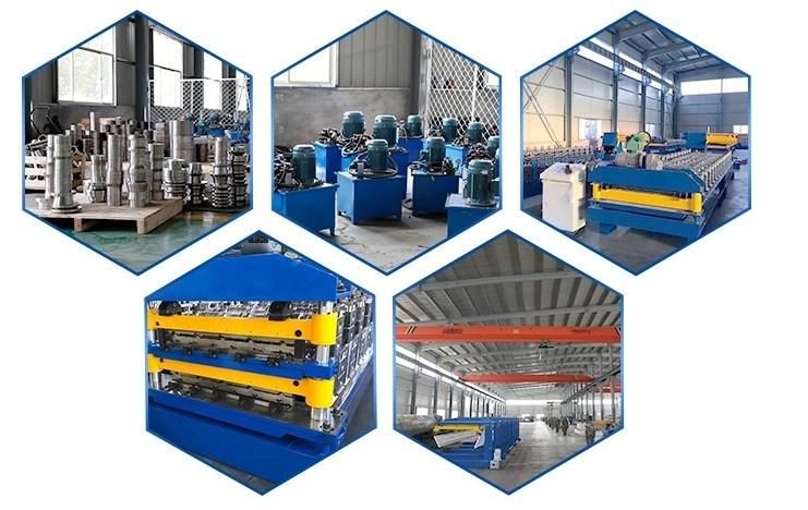 1250 High Wave Trapezoidal Roofing Sheet Roll Forming Machine