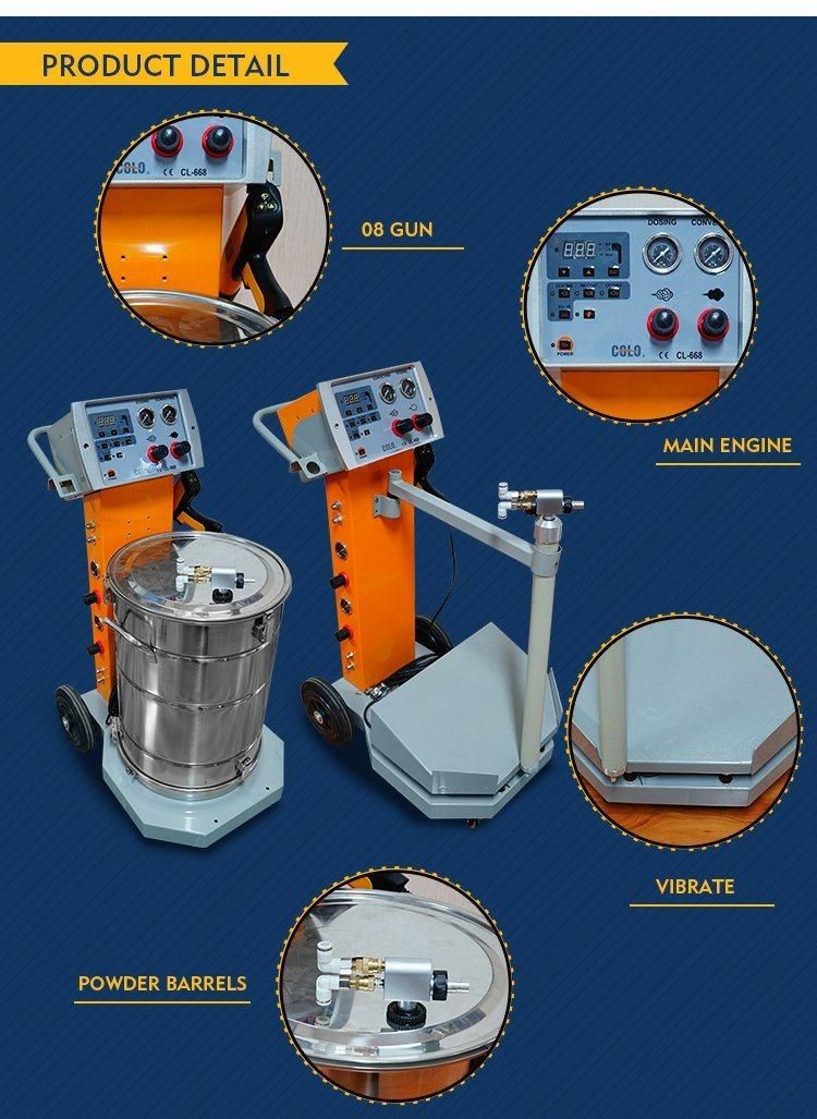Colo Manual Powder Coating Paint Equipment for Sale