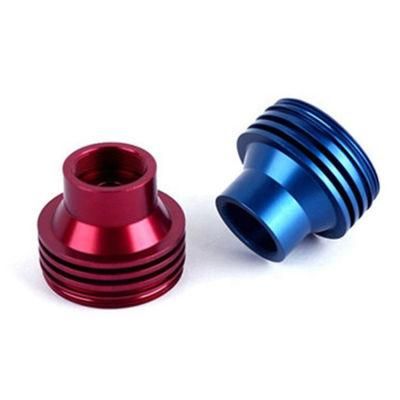5 Axis Red Anodized Aluminum Precision Custom CNC Turning Machining Parts for Bicycle