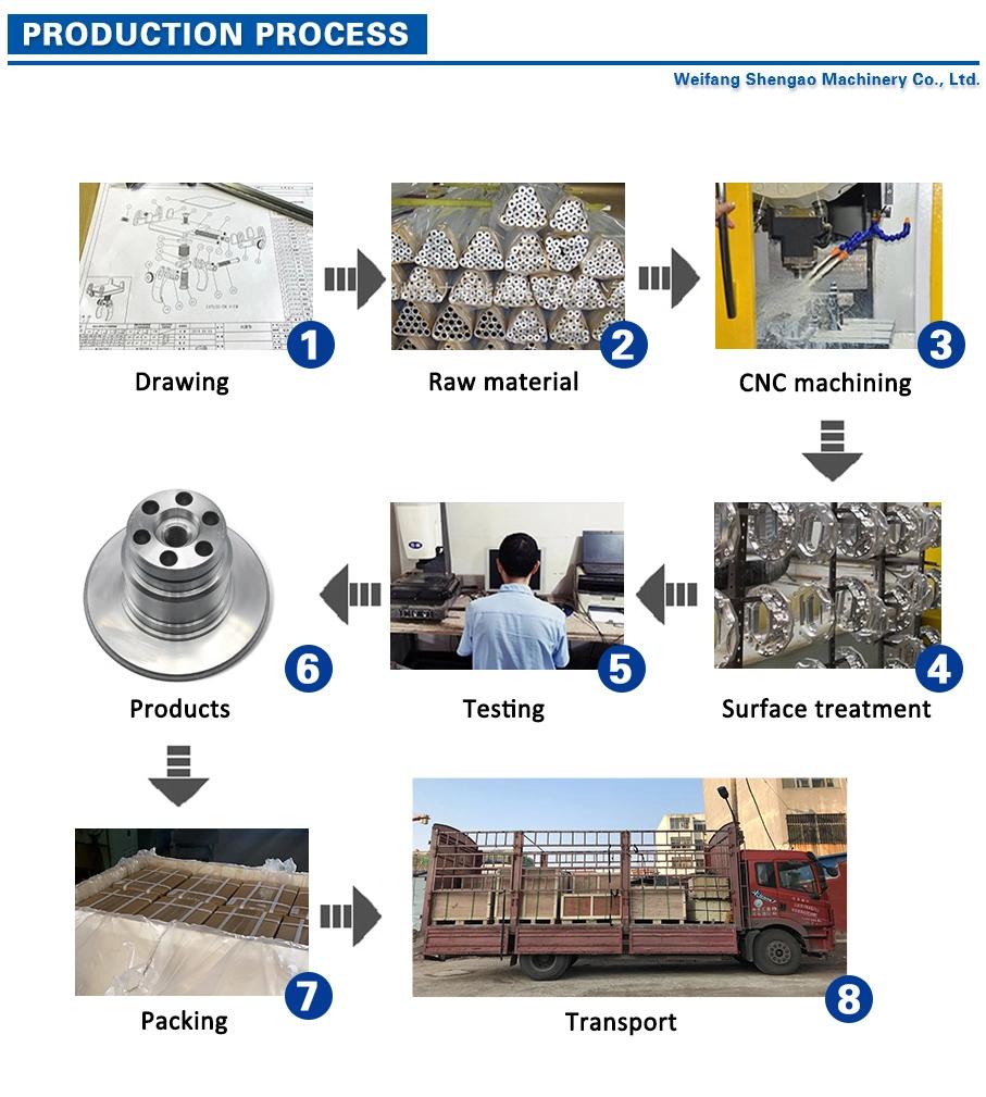 OEM Precision Lathing Milling Grinding CNC Machining Auto Parts