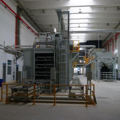 Hot Sale Powder Coating Painting Production Equipment with Spray Booth