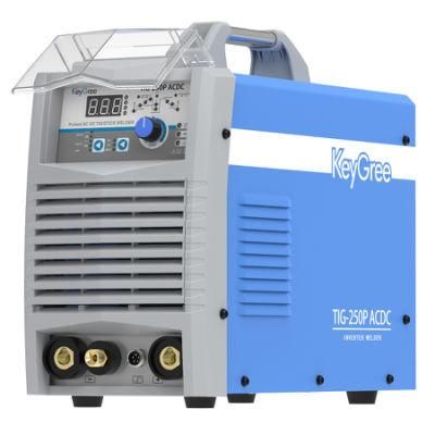Interver Acdc Square Wave TIG Welding Machine TIG-250 Pulse with AC/DC