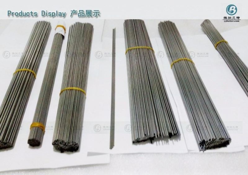 Factory Supply 2.35*25mm Customized Size Polished Carbide Rods Round Bar