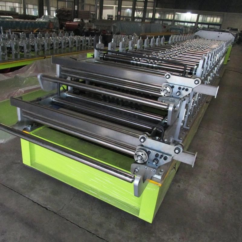 Factory Lifetime Service! China Former Factory Making Double Layer Corrugated and Ibr Trapezoidal Metal Steel Roof Panel Wall Sheet Roll Forming Machine