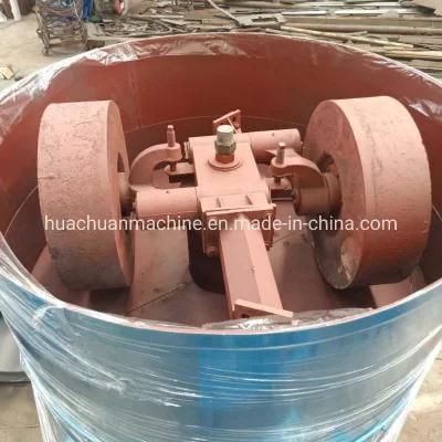 Qingdao Foundry Roller Wheel Clay Sand Mixing Machine