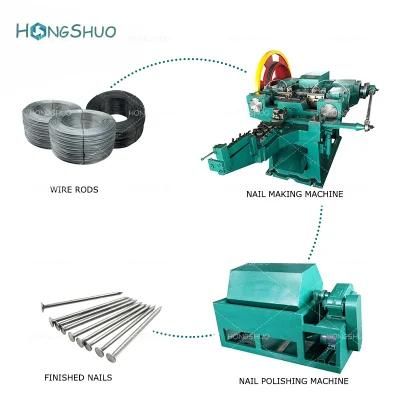 High Quality Automatic Wire Steel Nail Production Line Equipment Nail Making Machine