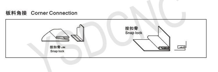 Sheet Metal HVAC Duct Air Pipe Snap Lock Former Machine for Sale