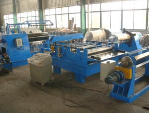 11kw Decoiler Power 0.25 - 1.2mm Thick Cut-to-Length Line Slitting Machine