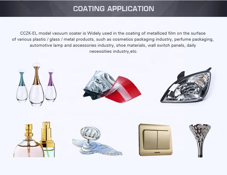 Plastic Decorative Parts PVD Vacuum Coating Machine