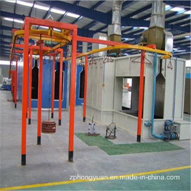 Semi-Auto Painting Production Line with Painting and Curing Area