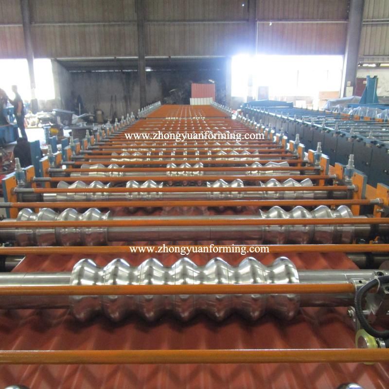 New Customized PPGI& Aluminum Plate Roof and Wall Tile Panel Sheet Cold Roll Forming Machine Equipment Factory Price with ISO9001/Ce