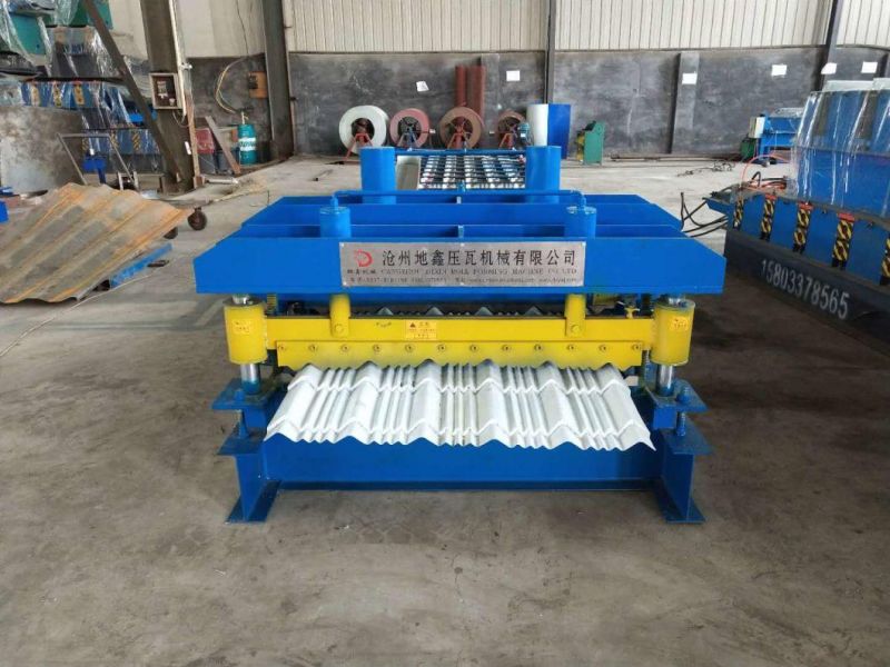 Dx 840 Galvanized Galzed Tile Metal Steel Sheet Roll Forming Machine