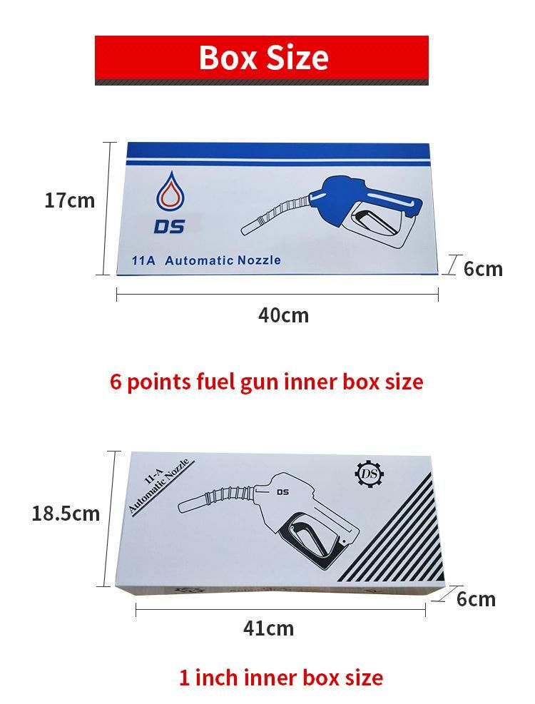 Fuel Gun Manual Automatic Nozzle 3/4′′-1′′ Oil Tanker Fuel Dispenser