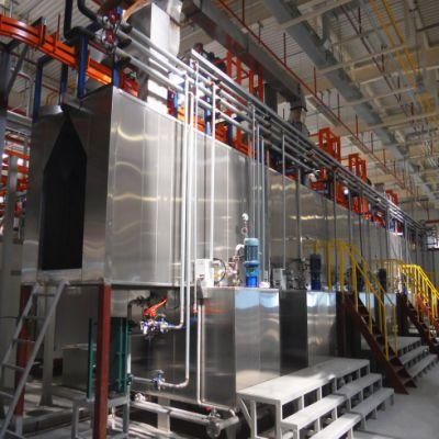 Automatic High Speed Liquid/Powder/E-Coating Production Machine Line with Simens Control