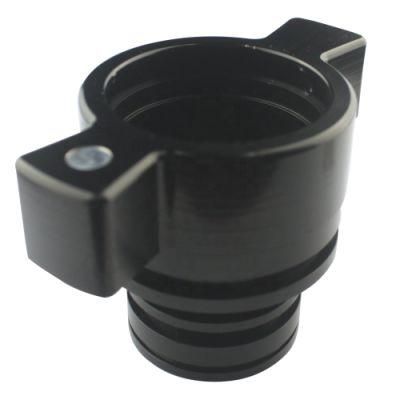 High Precision Machined Raw Anodize Round Tube Milling Accessories CNC Machining Lathe Parts Aluminum Turning
