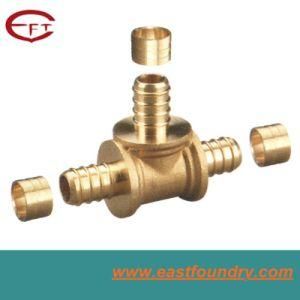 Customized Precision Machining for Brass Tee