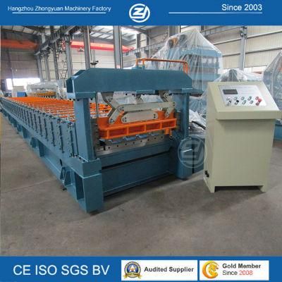 Gold Supplier Zhongyuan Roofing Sheet Metal Roll Forming Machines