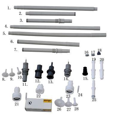 Electrostatic Powder Coating Gun Spare Part Replacement