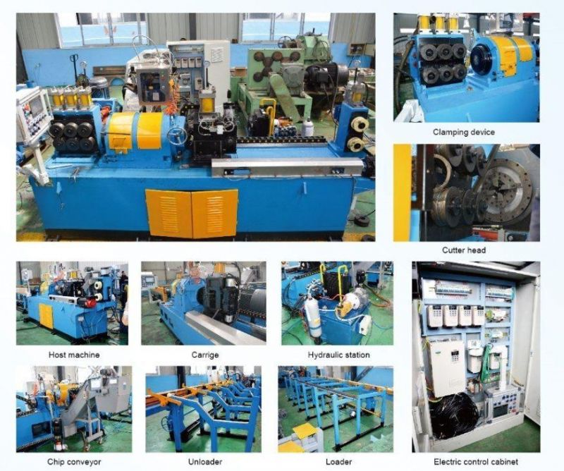 Wxc130ca Centerless Ss Bar Peeling Machine/Peeler with High Accuracy