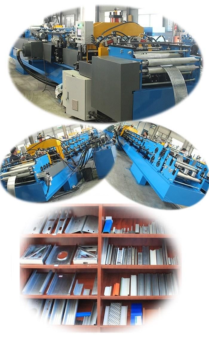 Fully Automatic C Z Interchangeable Purlin Forming Machine