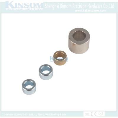 Steel SUS 304 Brass Machinery Parts Sleeve Bushing Spacer Connector