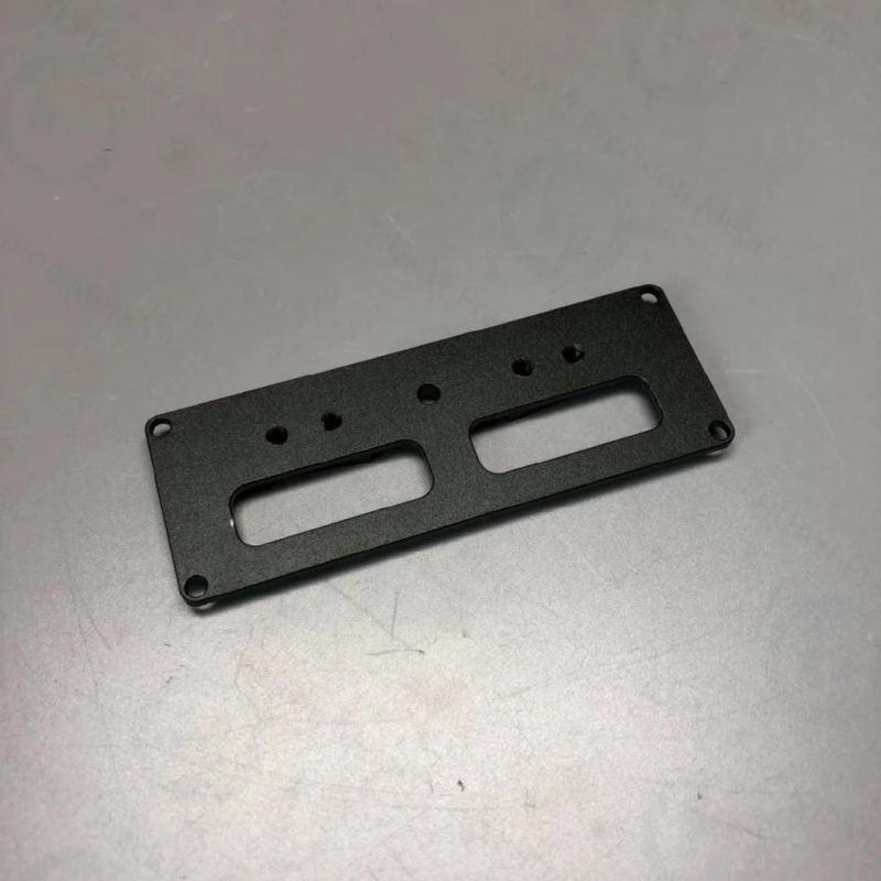 OEM Custom Sheet Metal Fabrication Parts with Powder Coating Black for Metal Plate