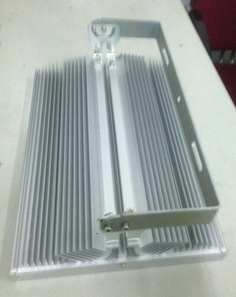 298*64*200mm High Power LED Street Lighting 6063 T5 Aluminum Alloy Extrusion Heat Sinks