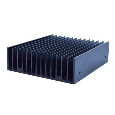 High Power Dense Fin Aluminum Heat Sink for Apf and Welding Equipment and Radio Communications and Svg and Electronics and Inverter and Power