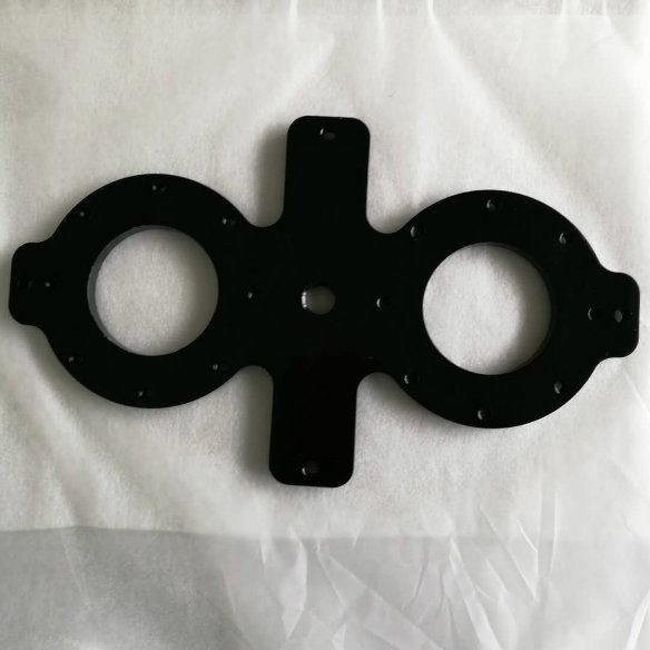 Aluminum Alloy 6061 Machining Part with Black Anodizing