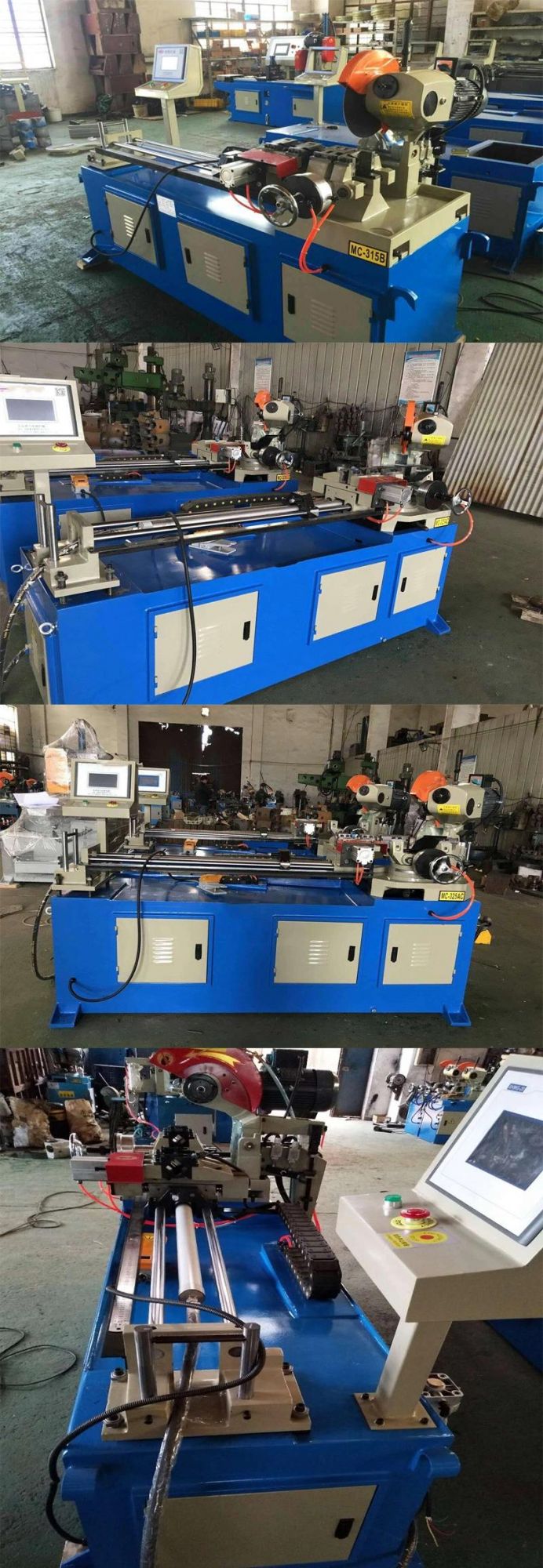 Full-Automatic Hydraulic 315 PVC Pipe Cutting Machine for Sales