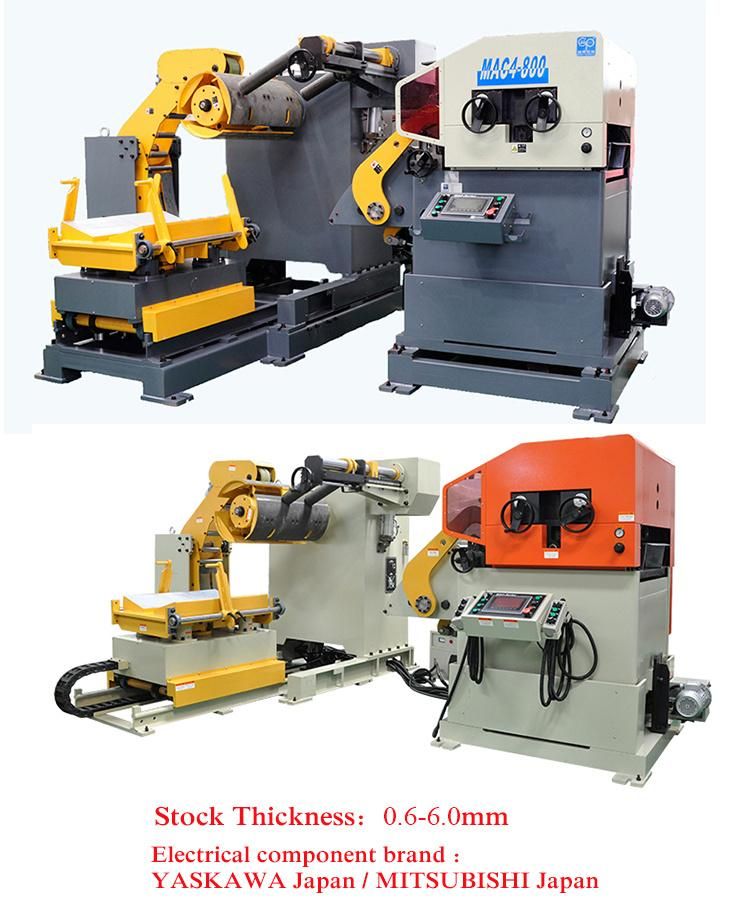 Straightener Feeder Machine Which Make Metal Straightening (MAC4-800H)