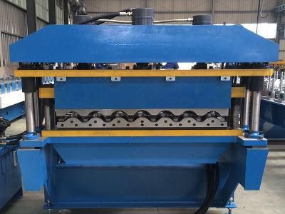High Speed PPGI Color Steel Galvanized Roof Tile Corrugated Tile IBR Sheet Roll Forming Machine