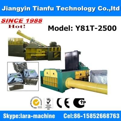 Y81t-2500b Hydraulic Scrap Metal Bales Press Machine