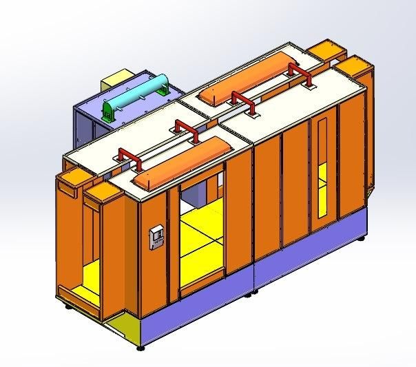 China Electrostatic Powder Coating Spray System