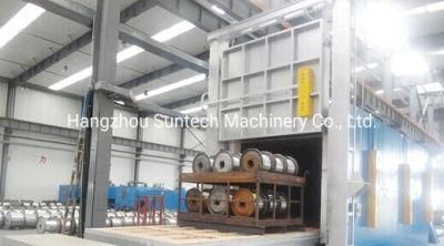 Trolley Type Hot Air Circulation Aluminum Wire Annealing Heat Treatment Furnace