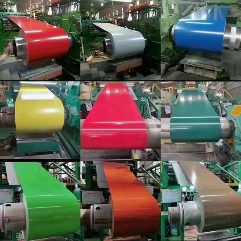 Galvanized Steel Coil Back Color Coating Machine for Roofing