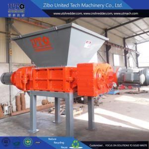 Tire Cord Fabric Shredder Rubber Fabric Crusher Impregnated Fabric Double Shaft Shredder