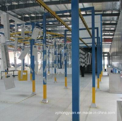 Manually Powder Production Line with Heat Insulation Curing Oven