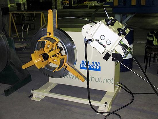 0.3-3.2mm Material Uncoiler with Straightener Made in China (RGL-300)