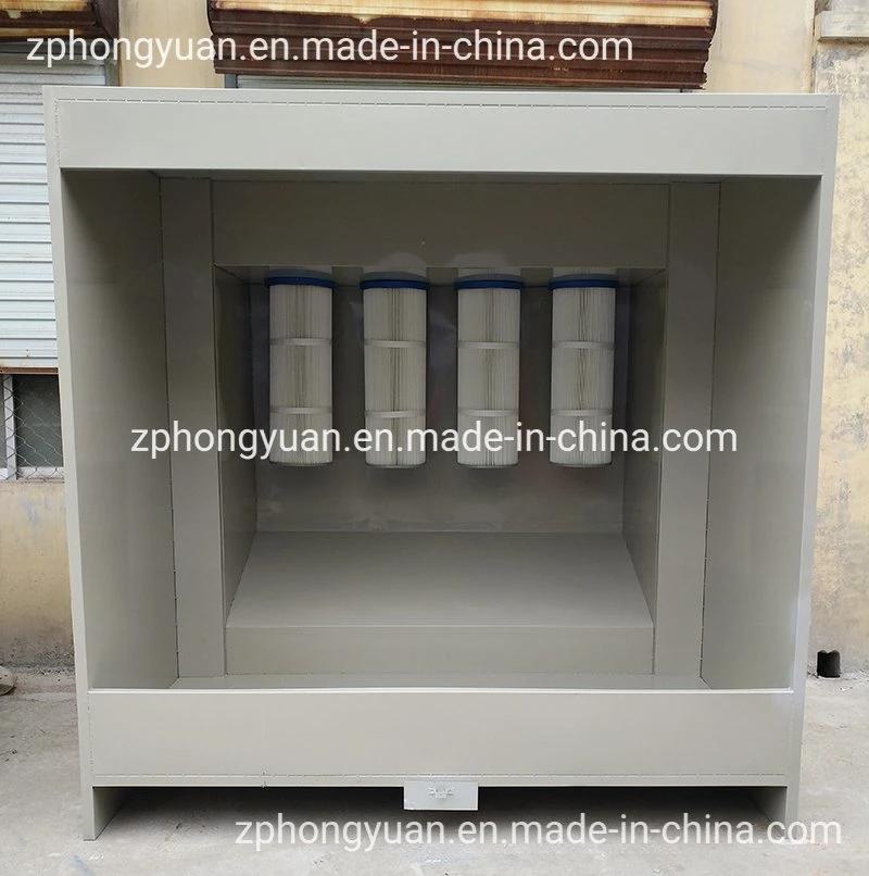 Electrostatic Powder Coating Booth with Recycle System